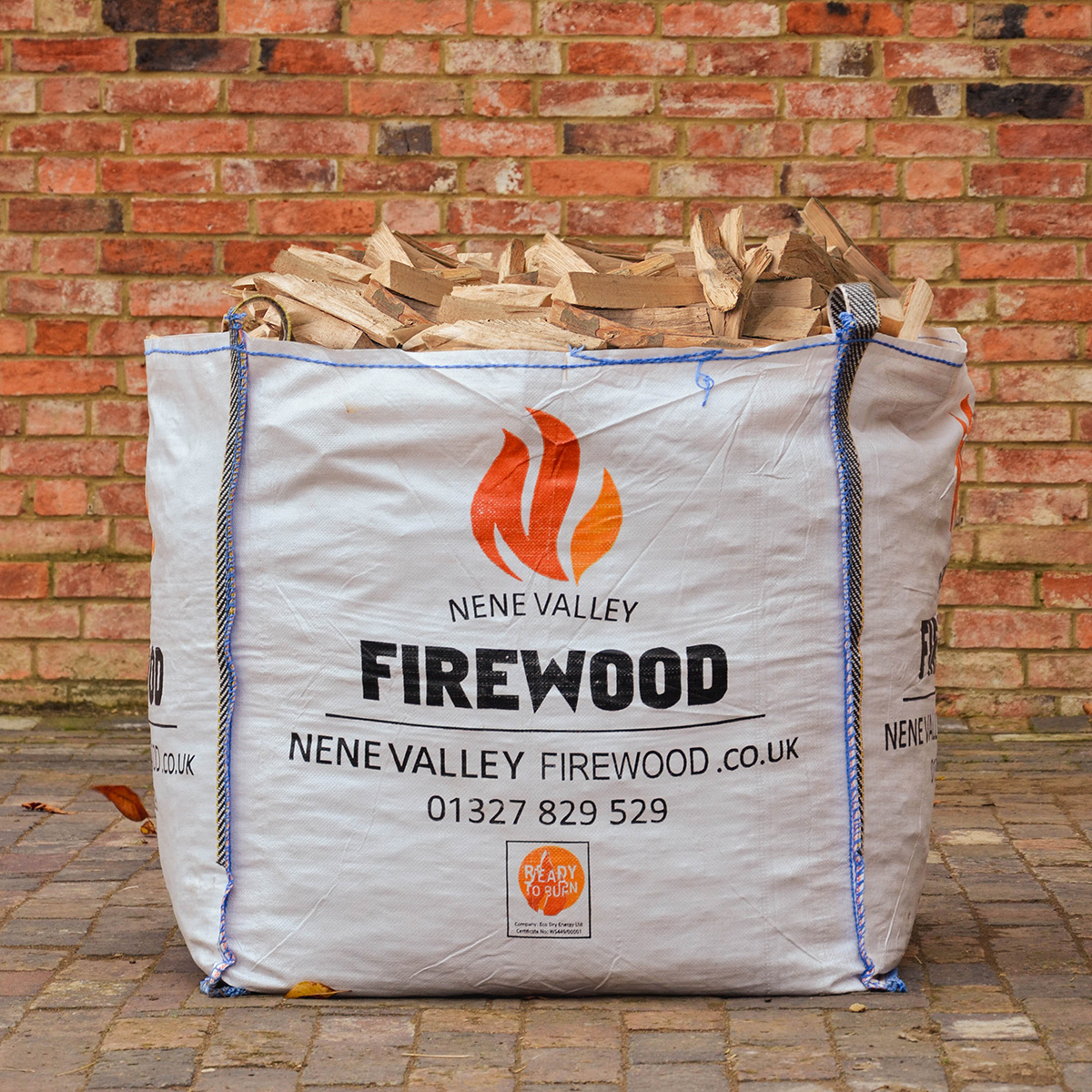 Monkroyds - Premium Kiln Dried ASH Logs, Bulk Bag - Free UK Delivery