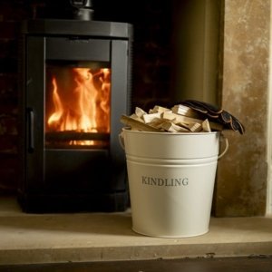 Kindling Bucket - Ivory