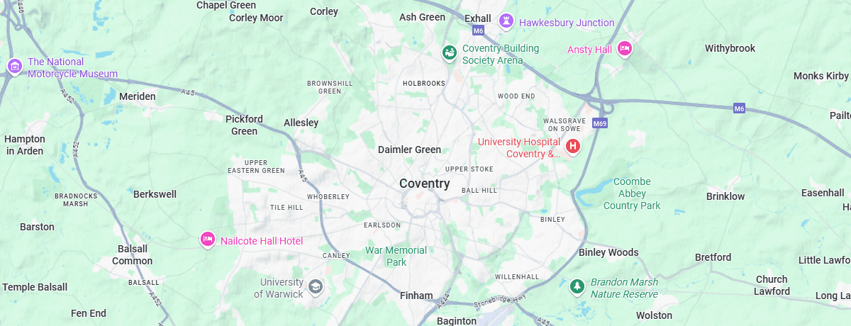 Coventry Map
