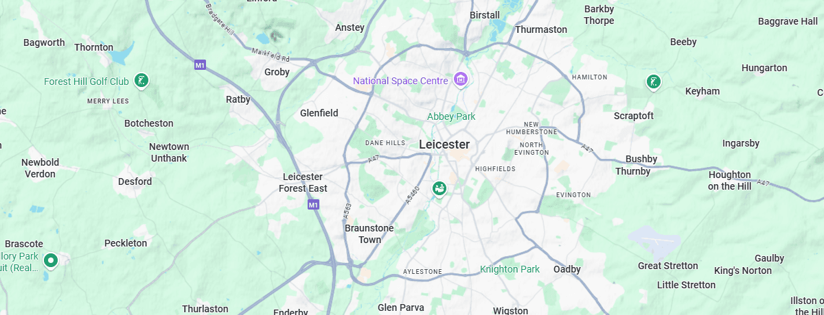 Leicester Map