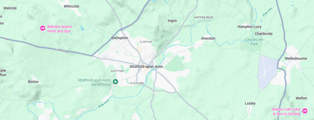 Stratford-upon-Avon Map