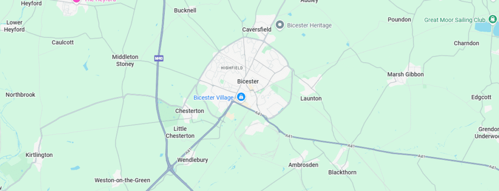 Bicester Map