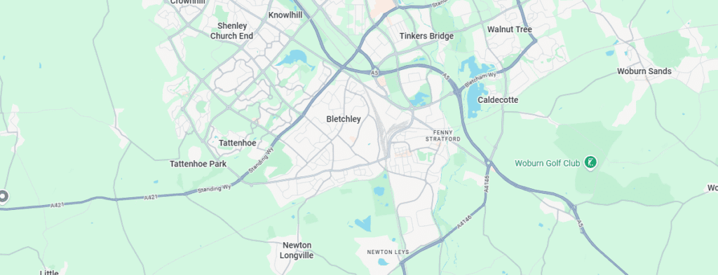 Bletchley Map