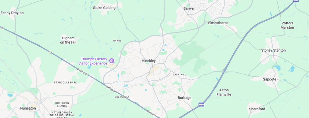 Hinckley Map