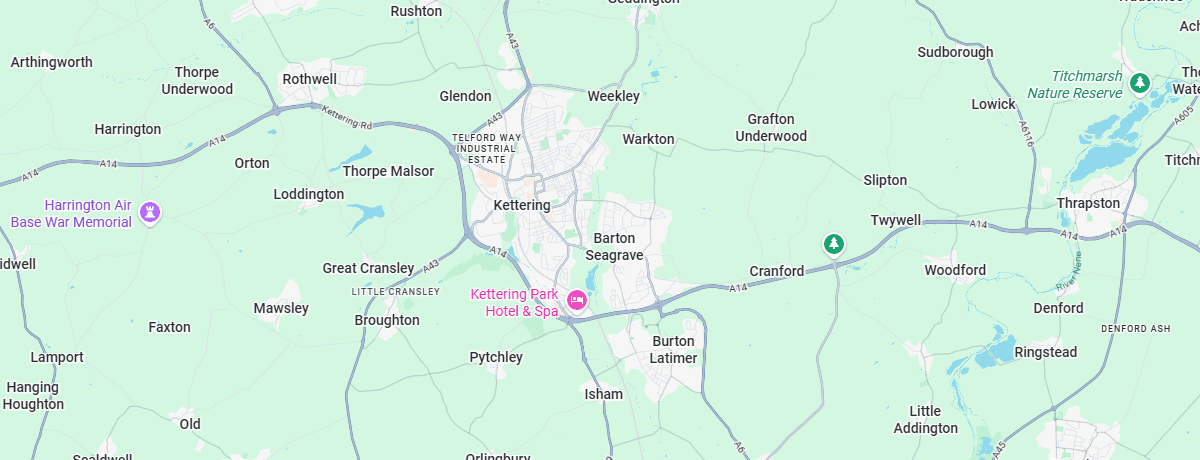 Kettering Map