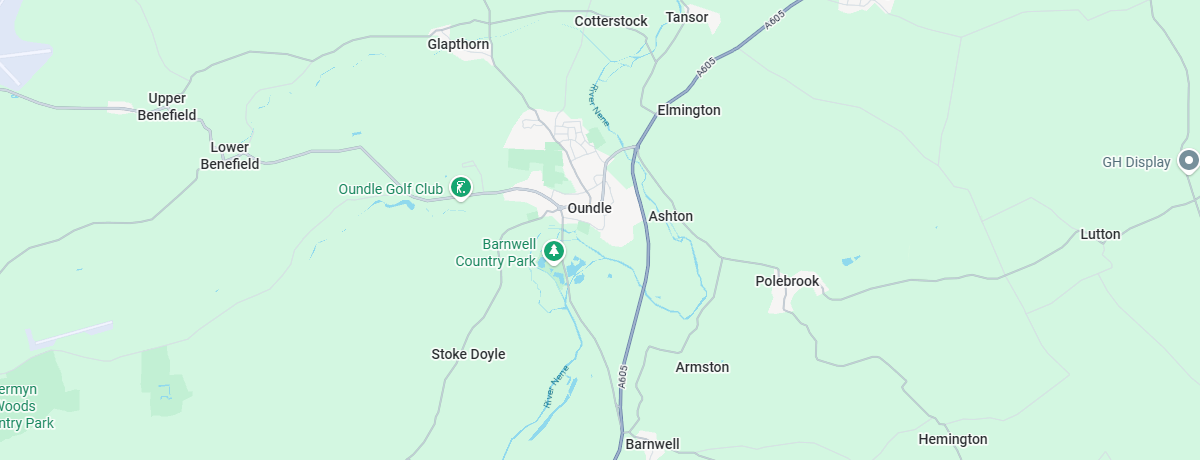 Oundle Map